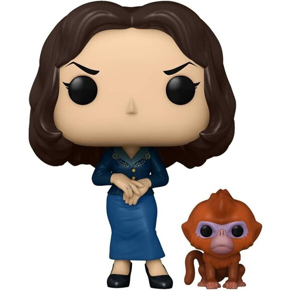 Funko Pop Television-His Dark Materials-Mrs. Coulter Golden Monkey (#1111,New) - Picture 2 of 8